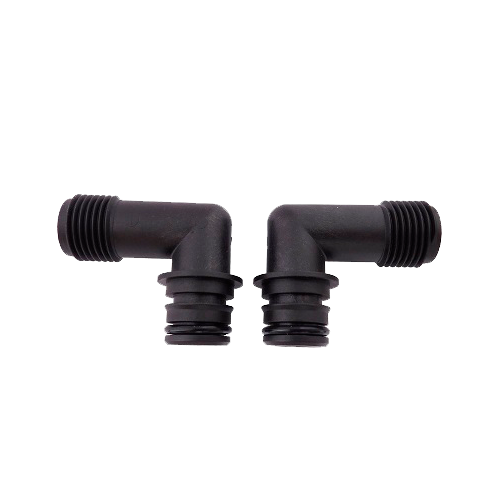 Kit Codo 90º Quad - 1/2" Rosca (2 Uds)